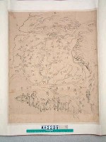 彰化縣聚落分佈圖(今台中盆地)藏品圖，第2張